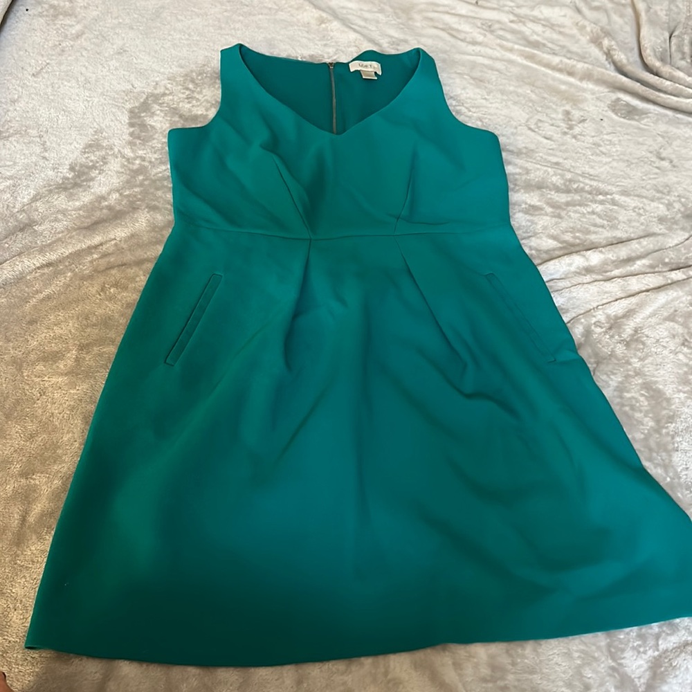 Loft turquoise dress
